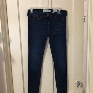 Hollister low rise super skinny jeans